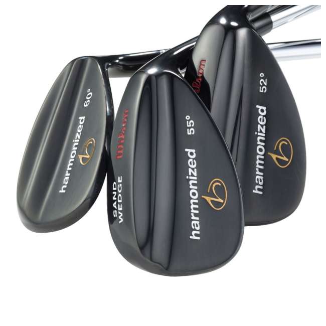 Wilson Gap Wedge 52° Degree Black Chrome Golf Club : WGD8661