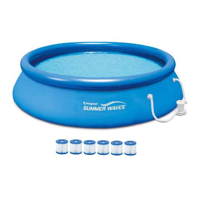 summer waves inflatable pool pump