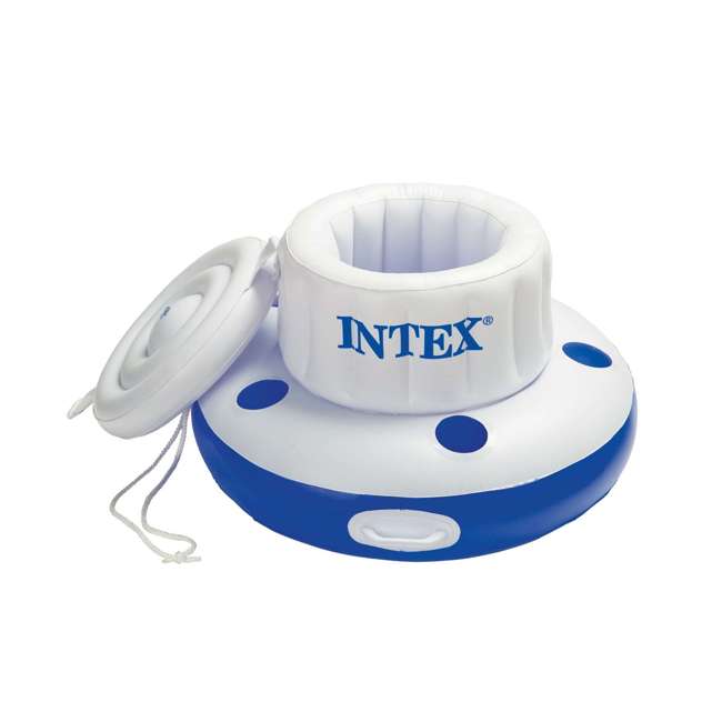 intex mega chill inflatable floating cooler