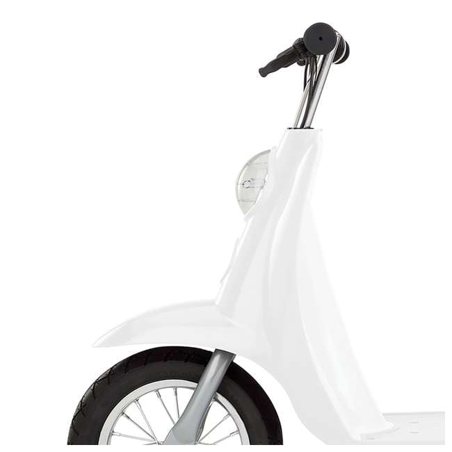 Razor Pocket Mod Miniature Electric Scooter, White : 15130608