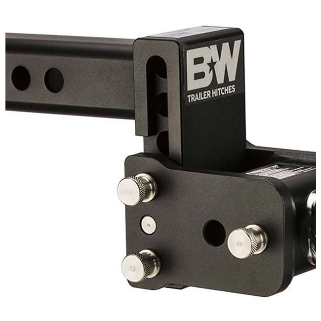 B&W TS10037B Tow & Stow Dual Ball Hitch With 5.5-Inch Rise & 5-Inch Drop