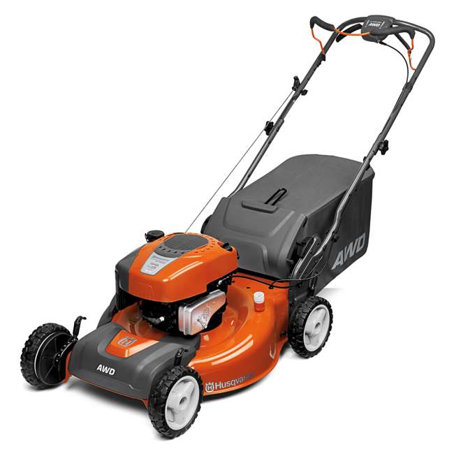 Husqvarna 22-Inch 190cc Briggs & Stratton Gas Engine Self Propelled AWD ...