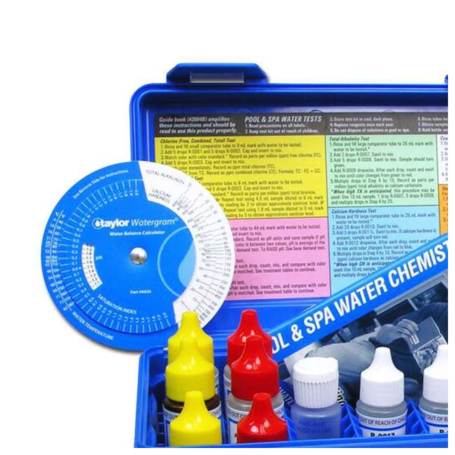 Taylor K-2005 Professional Swimming Pool Test Kit : K2005