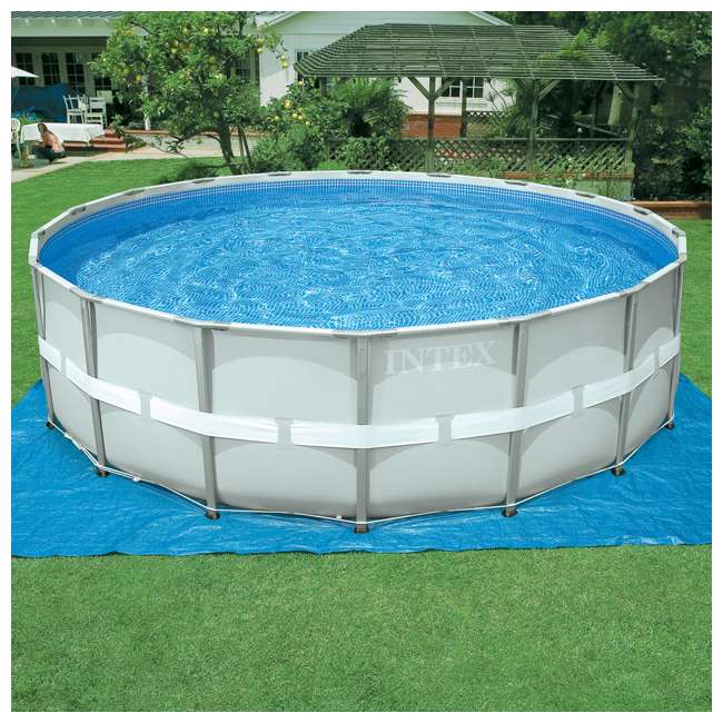 Intex 18' x 52" Ultra Frame Swimming Pool Set with Filter Pump 28331EH