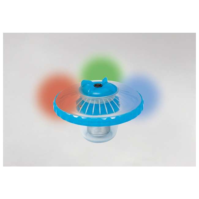 intex floating pool light