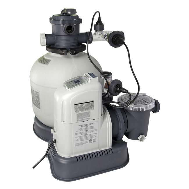 Intex Saltwater System | 56681EG Saltwater & Sand Filter Pump Set