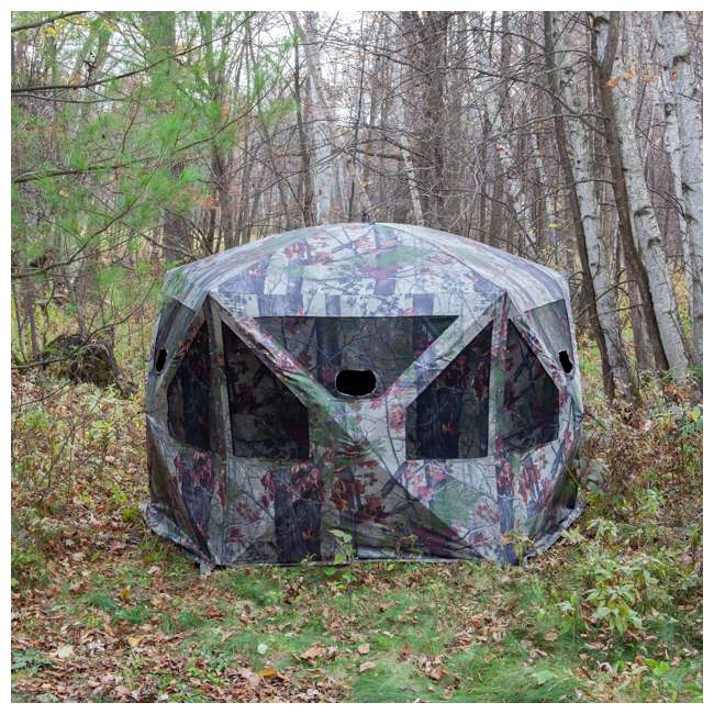 Barronett Blinds Pentagon Bloodtrail Backwoods Camo Large Ground ...