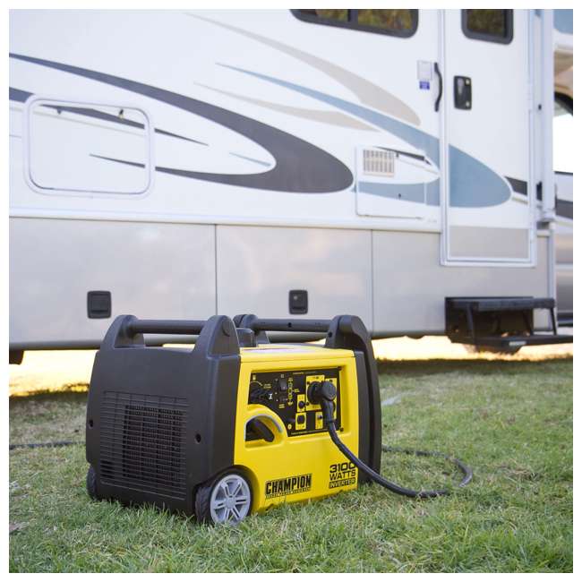 Champion 3100-Watt Quiet Portable RV Ready Inverter Generator : CPE-GN ...