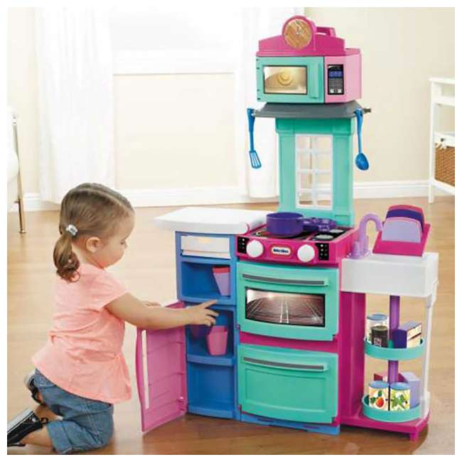 Little Tikes Cook 'n Store Kitchen, Pink : 639463m