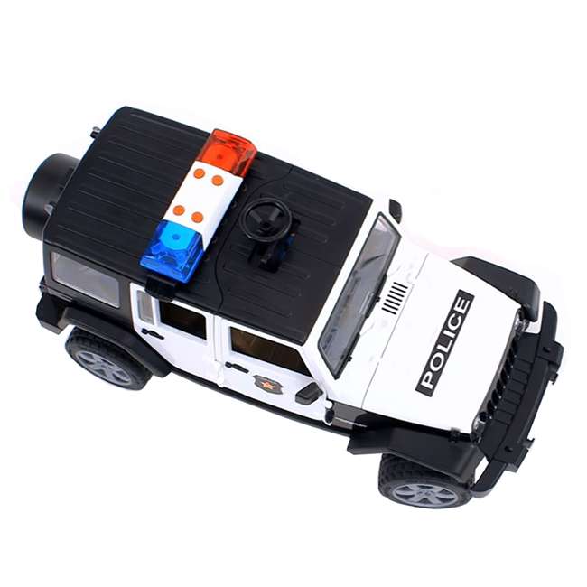 Bruder Toys Jeep Rubicon Police Car with Policeman and Accessories ...