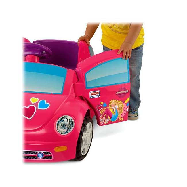 vw barbie beetle power wheels battery