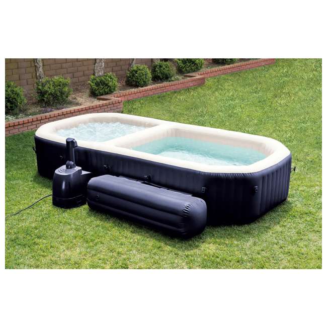 inflatable intex hot tub