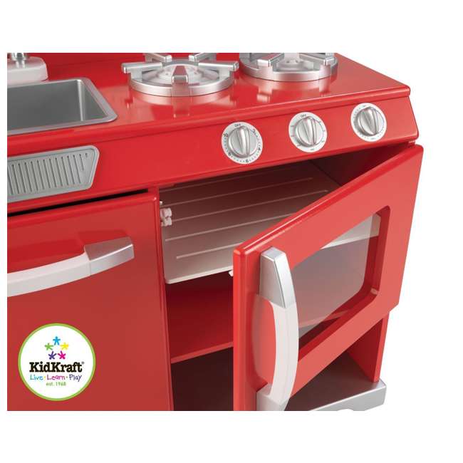 KidKraft Red Retro Kitchen 53205A   Bcd202d345e940bdbca98bfd3fc1dec2