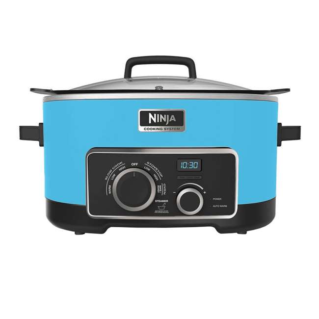 Ninja 3 In 1 Cooking System Light Blue Certified Refurbished MC750   Bd138f7ad7234a08ab98de0d7b489b7f