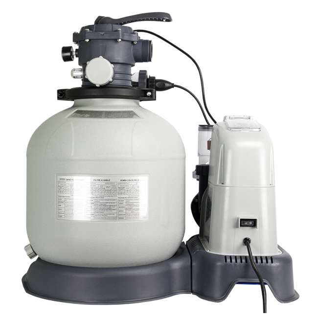 Intex Saltwater System | 56681EG Saltwater & Sand Filter Pump Set