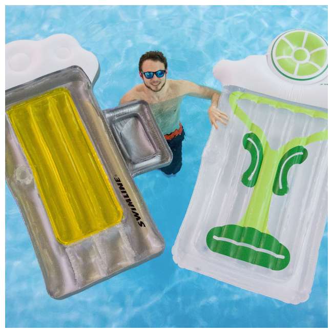 Swimline Beer Mug Float + Swimline Margarita Float : 90651 + 90653