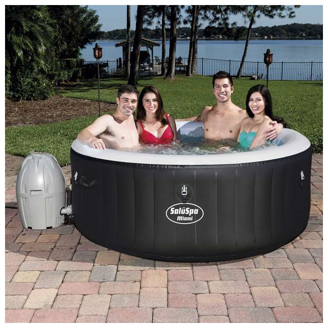 Bestway SaluSpa Inflatable Hot Tub : 54124E-BW