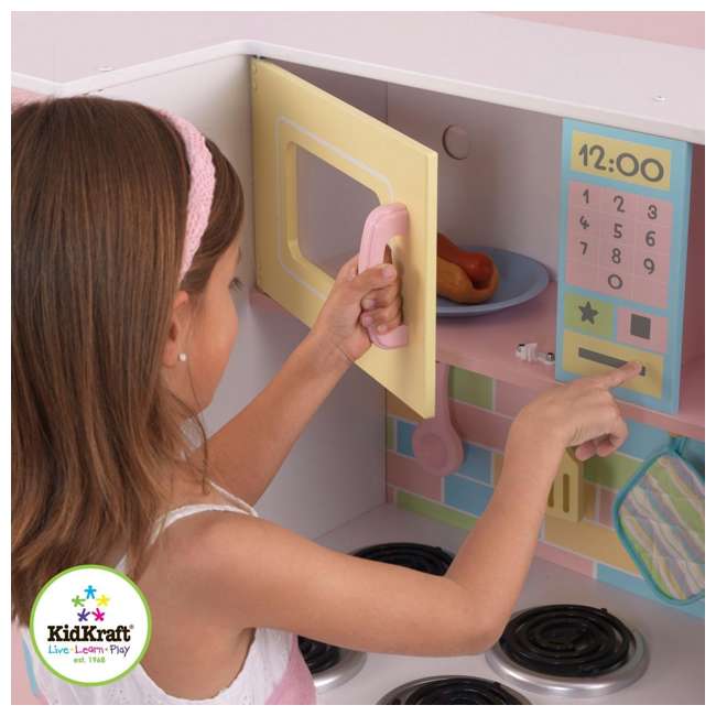 kidkraft deluxe kitchen pastel