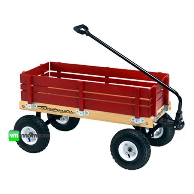 Roadmaster 4x4 Wood Wagon (Red) : R6220T