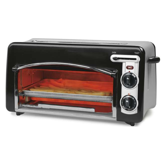 Hamilton Beach Toastation 2 Slice Toaster And Oven Combo 22708 