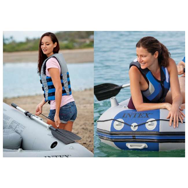 Intex Mariner 3-Person Inflatable Boat Set : 68373EP