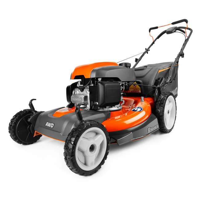 Husqvarna 190cc 22-Inch Self-Propelled AWD 3-In-1 Gas Lawn Mower ...