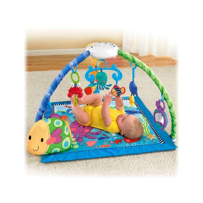 Fisher Price Discover 'n Grow Deluxe Kids Musical Mobile Gym | W9901