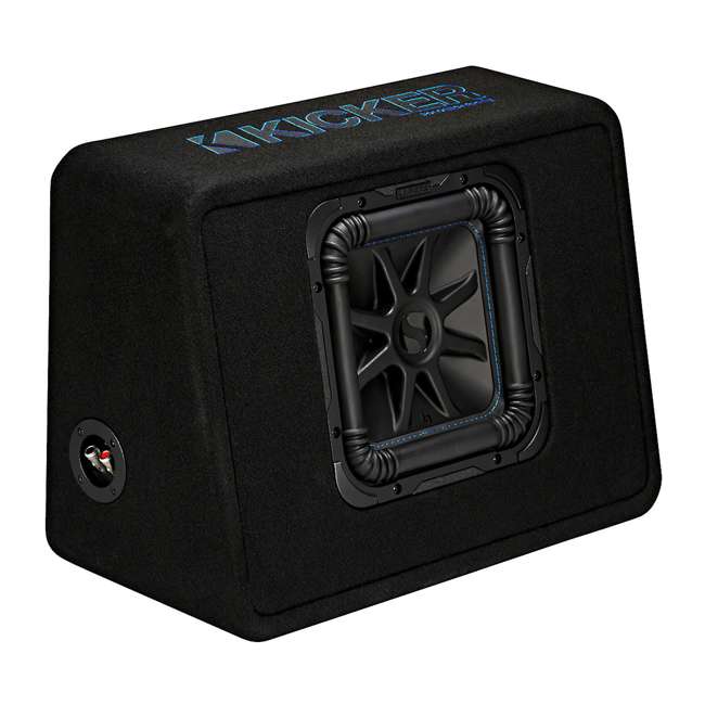 Kicker 10-Inch 1200-Watt Loaded Solo-Baric L7S Subwoofer Enclosure : 44TL7S102