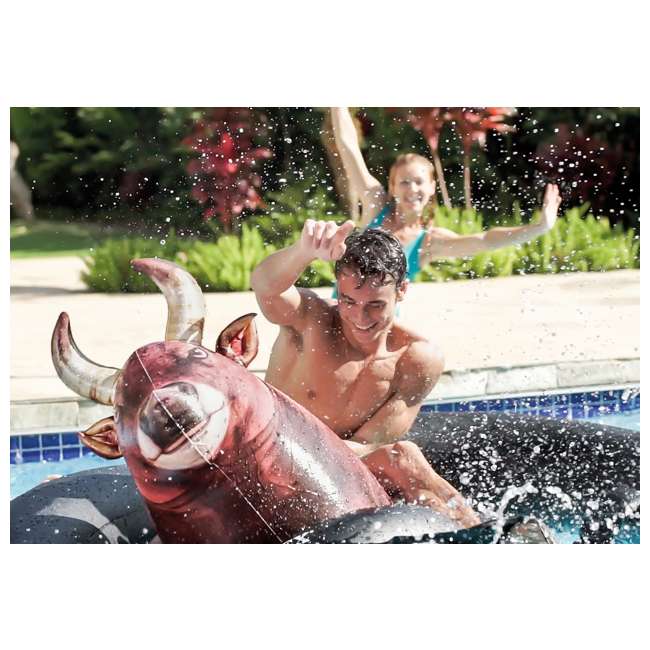 bull riding floatie