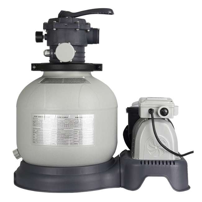 Intex Sand Filter | Krystal Klear 1600 GPH Pool Pump 56673EG