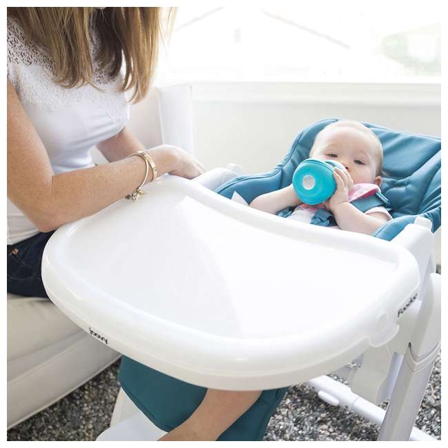 Joovy Foodoo Adjustable Reclining Portable Baby High Chair Gray