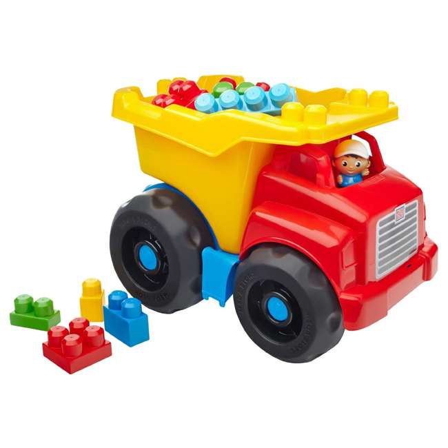 Mega Bloks First Builders Dump Truck : CXN67