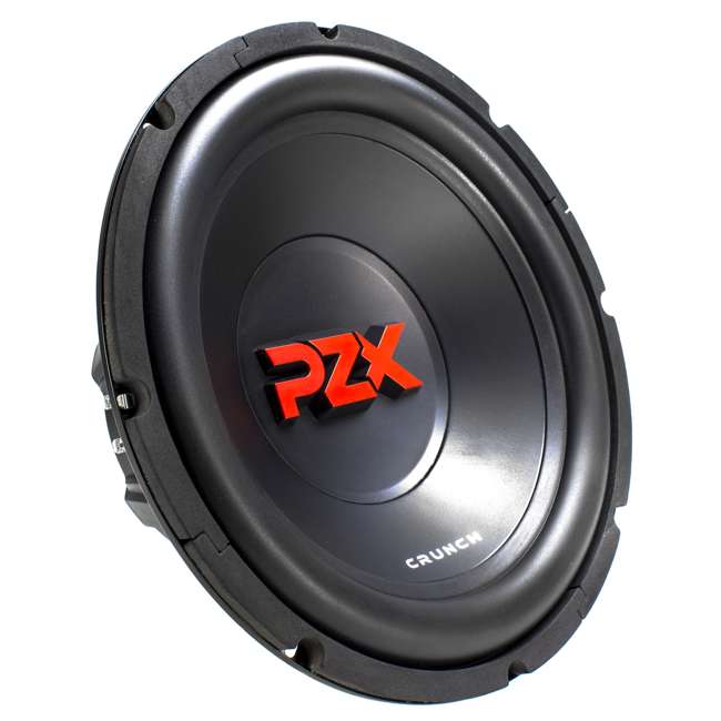 Crunch 600Watt 12Inch PZX Series Subwoofer PZX12D4