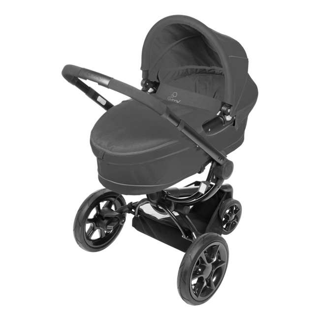 Quinny Moodd 3 Wheel Baby Stroller - Black Devotion | CV078BFO