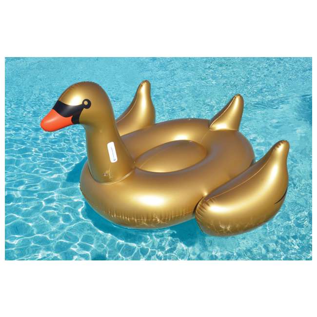 giant inflatable swan float