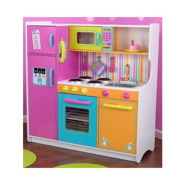 kidkraft kitchen deluxe bright