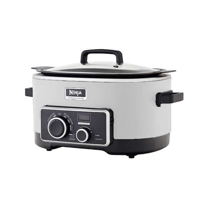 Ninja 3 In 1 Cooking System White Certified Refurbished MC750 RB WHITE   Efc55f01cc144a4d8703f9c69f3fb66c