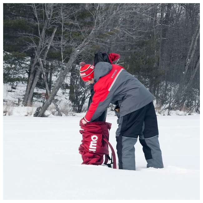  Eskimo QuickFish 3 Insulated 3-Person Pop Up Ice Fishing Shelter ESK 