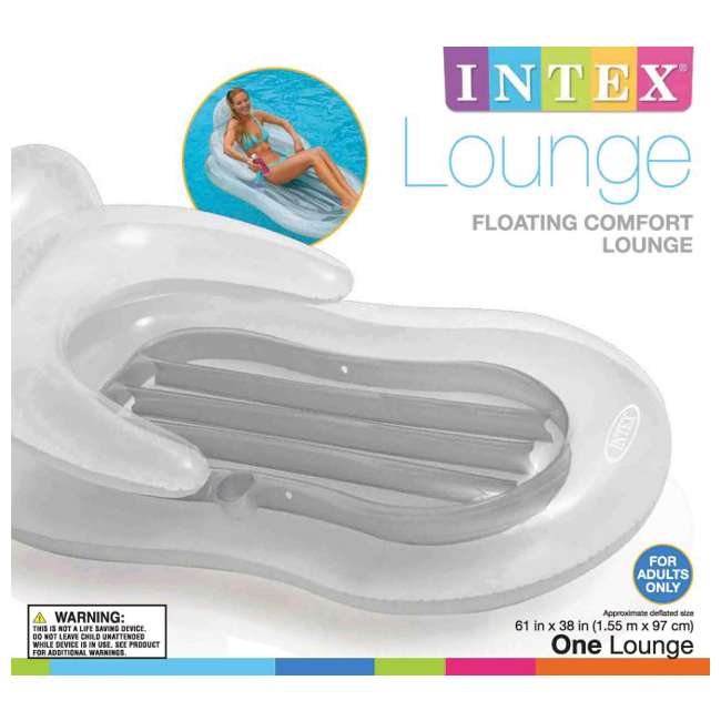 INTEX Floating Comfort Inflatable Lounge | 58857EP