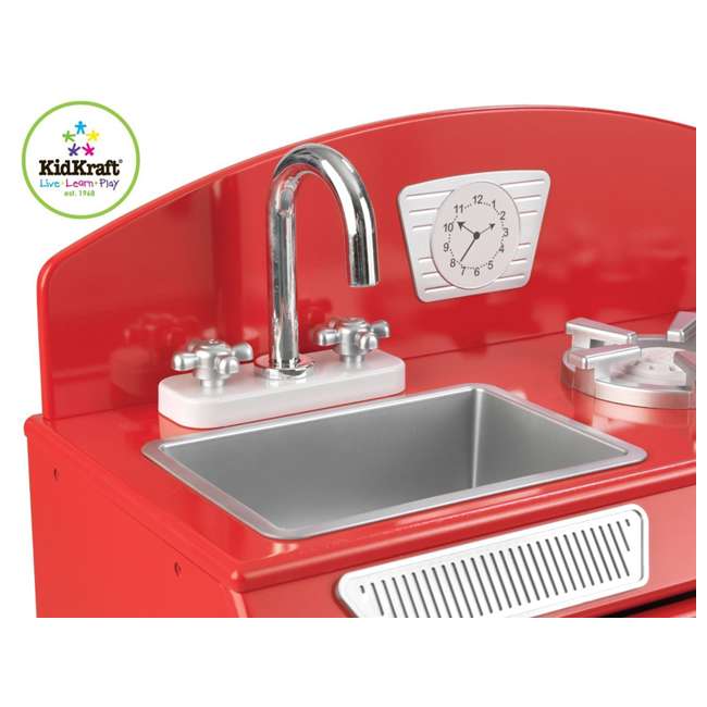 KidKraft Red Retro Kitchen 53205A   F7348caeca864094a005f8a569ffa8dc