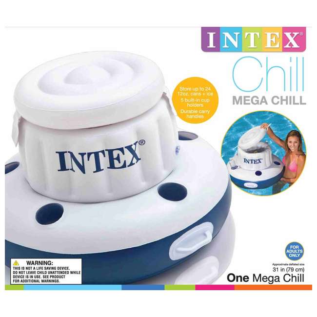 mega chill cooler intex