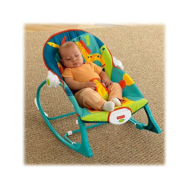 Fisher Price Infant to Toddler Rocker Baby Seat Bouncer X7046