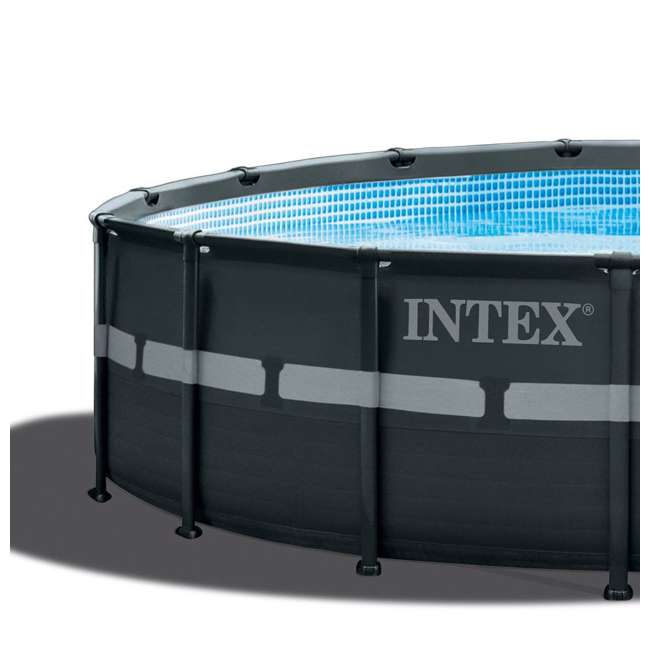 Intex 18ft x 52in Ultra XTR Round Frame Swimming Pool, Pump ...