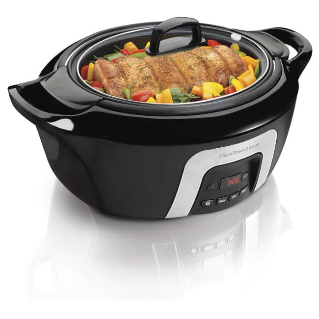 Hamilton Beach Programmable Insulated Slow Cooker (6 Quart) | 33265