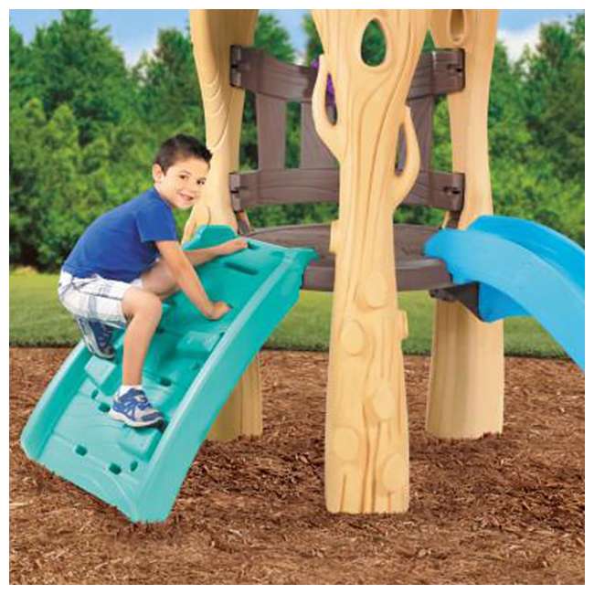 Little Tikes Kids Tree House Backyard Playground Swing Set : 633843M