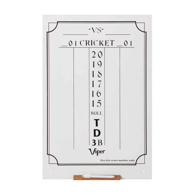 Viper Large Cricket Dart Board Dry Erase Scoreboard ...