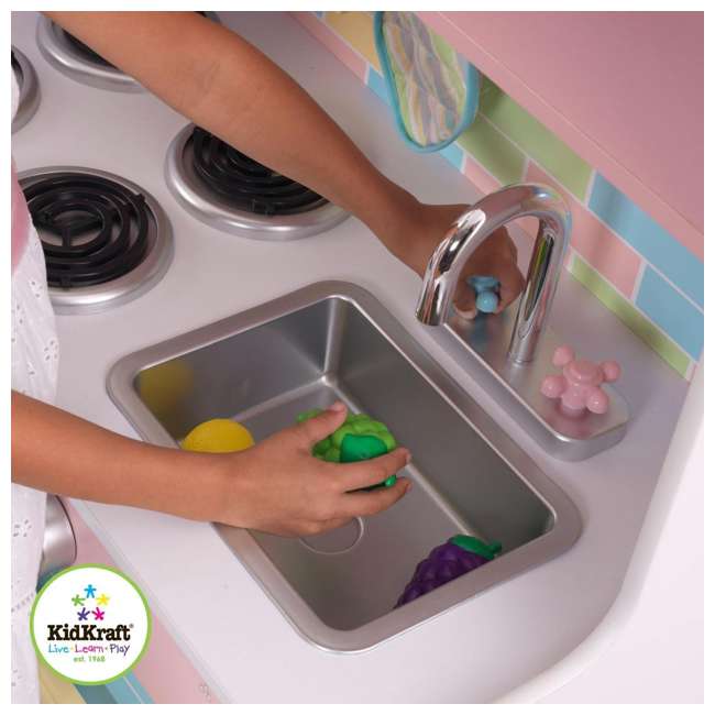 kidkraft deluxe kitchen pastel