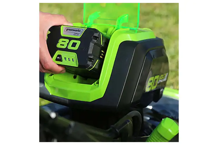 Greenworks 80 Volt 4.0 Ah Lithium-Ion Battery for Yard Tools : BATT ...