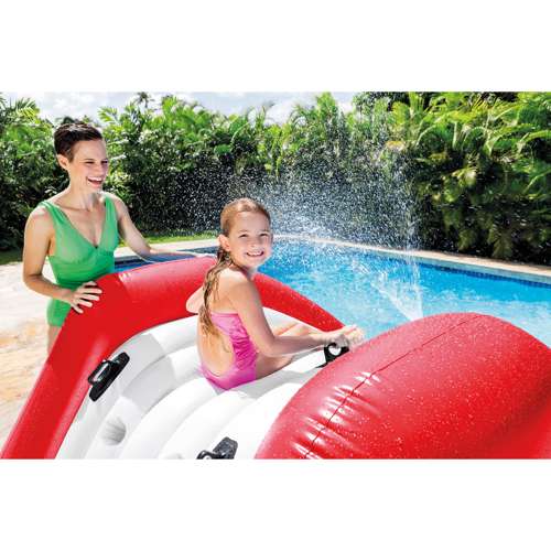 intex kool splash inflatable play center swimming pool water slide