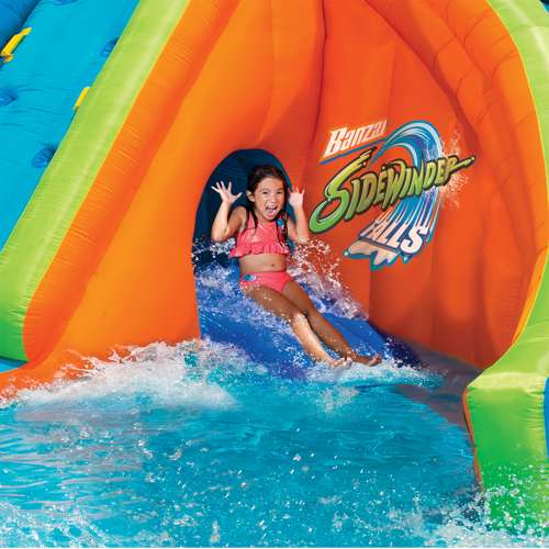 banzai sidewinder falls inflatable water park reviews